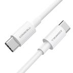 USB data kabal Comicell Superior CO-BX44 Fast 100W 5A Type C na Type C 1m beli slika 2