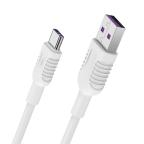 USB data kabal Comicell Superior CO-BX33 Fast 50W 5A Type C 1m beli slika 4