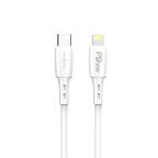 USB data kabal Moxom MX-CB132 PD 30W Type-C na lightning 1m beli cena 1500 din slika