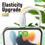 USB data kabal Moxom MX-CB132 PD 30W Type-C na lightning 1m beli slika 3