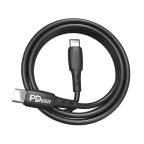 USB data kabal Moxom MX-CB135 PD 60W Type-C na Type-C 2m crni cena 1500 din slika