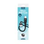 USB data kabal Moxom MX-CB184 3A Type C 1m crni slika 2