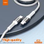 USB data kabal Moxom MX-CB235 PD 60W Type-C na Type-C 1m beli slika 2