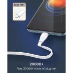 USB data kabal LDNIO LC131 30W Type-C na Lightning 1m beli slika 2