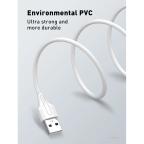 USB data kabal LDNIO LS541 2.1A Type-C 1m beli slika 2