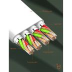 USB data kabal LDNIO LS551 2.1A Type-C 1m beli slika 4