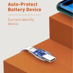 USB data kabal LDNIO LS551 2.1A Type-C 1m beli slika 5