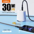 USB data kabal Moxom MX-CB136 PD 30W Type-C na lightning 1m crni slika 4