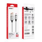 USB data kabal Superior SU-K100 pleteni Fast 120W 6A Type C 1m srebrni slika 5