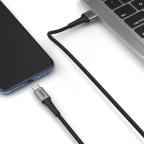 USB data kabal Superior SU-K104 Fast 27W 3A USB A na Type C 1m crni slika 4