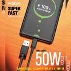 USB data kabal Moxom MX-CB17 Type-C crni slika 3