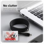 USB data kabal MAGNETIC TD-CA92 Type C na Type C 60W slika 7