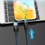 USB data kabal MAGNETIC TD-CA92 Type C na Type C 60W slika 8