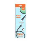 USB data kabal MOXOM MX-CB186 100W Type-C na Type-C beli slika 2