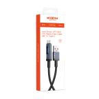 USB data kabal MOXOM LX-CB882 100W Type-C 1.2m crni slika 2