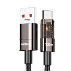 USB data kabal MOXOM LX-CB842 100W Type-C 1.2m crni cena 2500 din slika