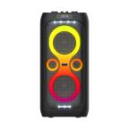 Zvucnik bluetooth BKK K6501B sa dva mikrofona crni cena 45000 din slika