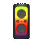 Zvucnik bluetooth BKK K6505B sa dva mikrofona crni cena 20000 din slika