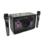 Zvucnik bluetooth SK-2066 sa dva mikrofona crni cena 20000 din slika