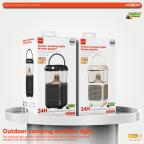 Zvucnik bluetooth Moxom MX-SK82 krem slika 3