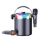 Zvucnik Bluetooth Moxom MX-SK46 sa 2 mikrofona crni cena 10000 din slika