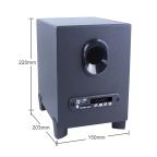 Zvucnik Bluetooth Kisonli TM-6000U crni slika 4