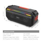 Zvucnik Bluetooth BKK B80 crni slika 5