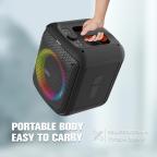 Zvucnik Bluetooth BKK B97 sa dva mikrofona crni slika 7