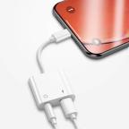 Adapter Coteci lightning na dual lightning CS8850 beli slika 2