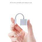 Adapter Coteci lightning na dual lightning CS8850 beli slika 4