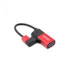 Adapter Joyroom za slusalice i punjenje iPhone lightning crveni cena 500 din slika