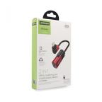 Adapter Joyroom za slusalice i punjenje iPhone lightning crveni slika 3