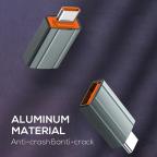 Adapter LDNIO LC140 USB na Type C sivi slika 9