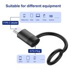 Adapter LDNIO LC260 Type C na Lightning crni slika 4