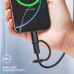 Adapter LDNIO LC270 Lightning na Type C zlatni slika 3
