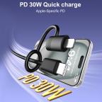 Adapter LDNIO LC270 Lightning na Type C zlatni slika 5