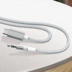 Adapter LDNIO LSY81c Type C na 3.5mm muski beli 1m slika 2