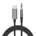 Adapter LDNIO LSY81c Type C na 3.5mm muski crni 1m cena 3000 din slika