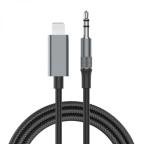 Adapter LDNIO LSY81i iPhone Lightning na 3.5mm muski crni 1m cena 3000 din slika