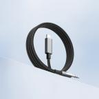 Adapter LDNIO LSY81i iPhone Lightning na 3.5mm muski crni 1m slika 2