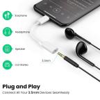 Adapter Mi Type C na 3.5mm HQ beli slika 6