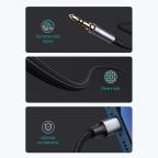 Adapter Pluginn 3.5mm na Lightning 1m crni slika 3