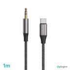 Adapter Pluginn 3.5mm na Type C 1m crni slika 2