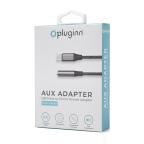 Adapter Pluginn AUX Z na Lightning 0.25m crni cena 3000 din slika