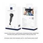 Adapter Wiwu za slusalice i punjenje iPhone lighting crni slika 8