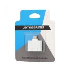 Adapter za slusalice i punjenje W5 iPhone lightning beli slika 2