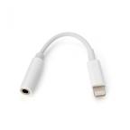 Adapter za slusalice iP-1 iPhone lightning na 3.5mm beli cena 3000 din slika