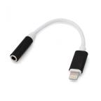Adapter za slusalice iP-11 iPhone lightning na 3.5mm crni cena 2000 din slika