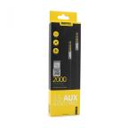Audio kabl REMAX RM-L200 Aux 3.5mm crni 2m slika 3