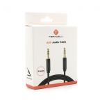 Audio kabl Teracell Aux 3.5mm crni 1.2m cena 1000 din slika
